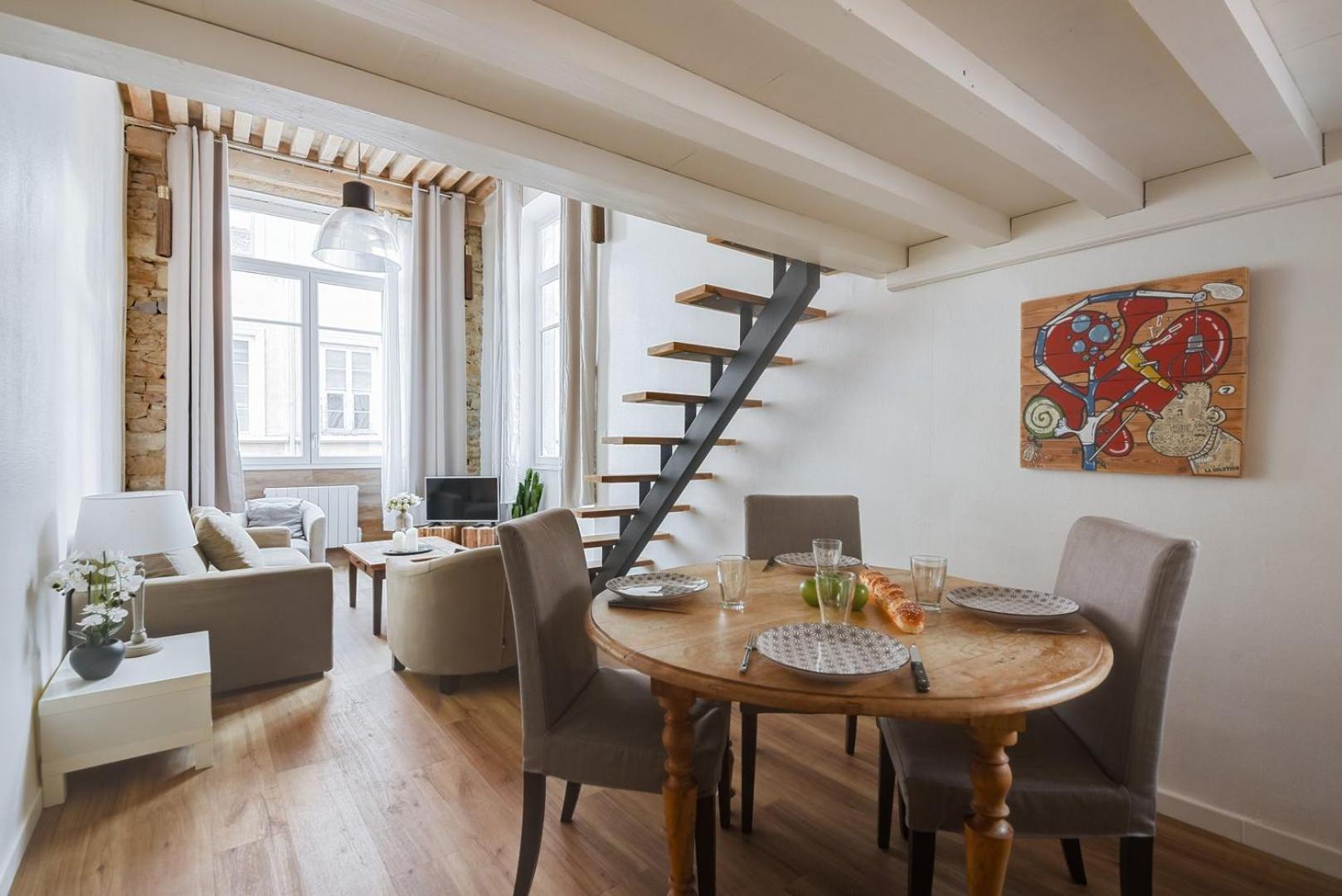 Guestready - Magnificent Duplex Canut Hypercentre Lyon Buitenkant foto